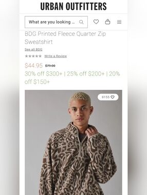 Plush fleece pullover sweatshirt by the essential BDG, only at Urban Outfitters.